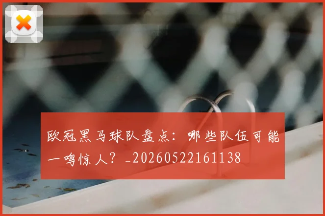 欧冠黑马球队盘点:哪些队伍可能一鸣惊人?_20260522161138