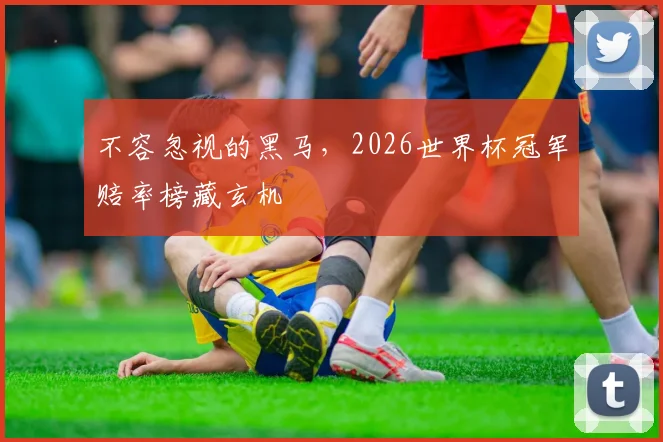 不容忽视的黑马,2026世界杯冠军赔率榜藏玄机