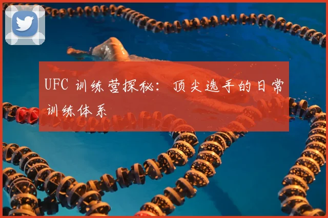 UFC 训练营探秘：顶尖选手的日常训练体系