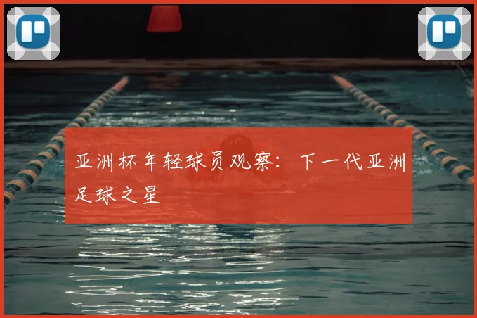 亚洲杯年轻球员观察：下一代亚洲足球之星